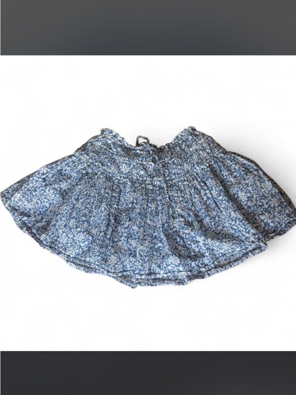 American Eagle Outfitters Blue Floral Mini Skirt XS